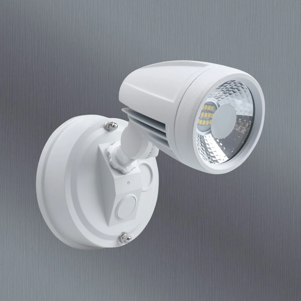 Telbix Illume Single Exterior Spot White - Image 2