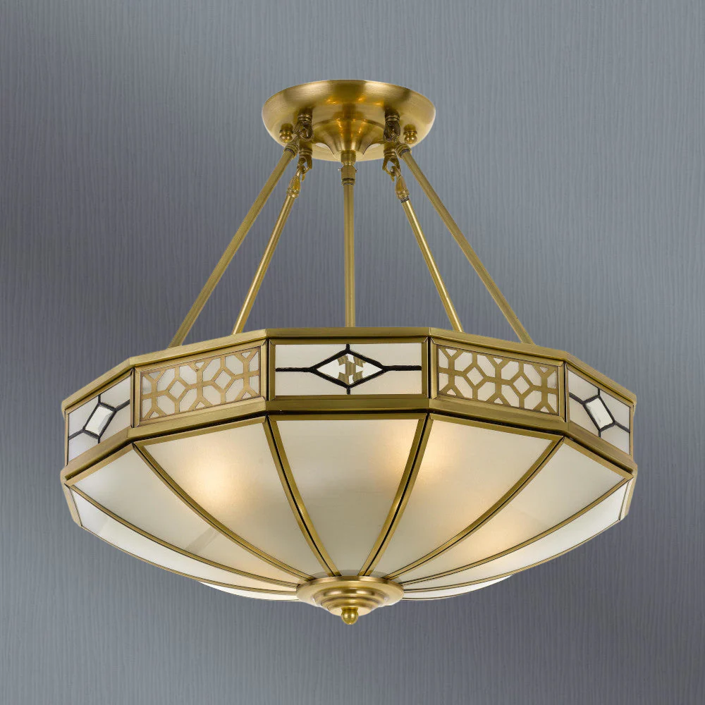 Telbix James CTC 4 Lights Antique Brass - Image 2