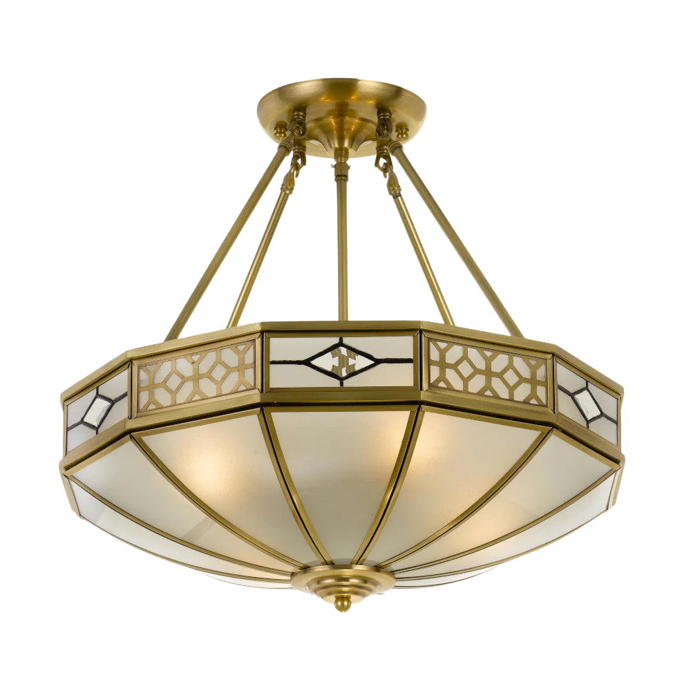 Telbix James CTC 4 Lights Antique Brass - Image 3