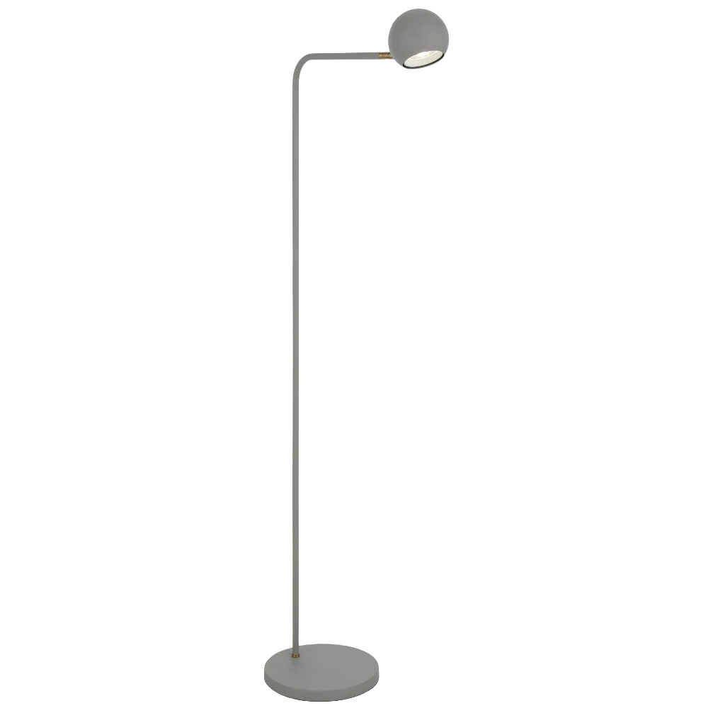 Telbix Jeremy Floor Lamp Grey