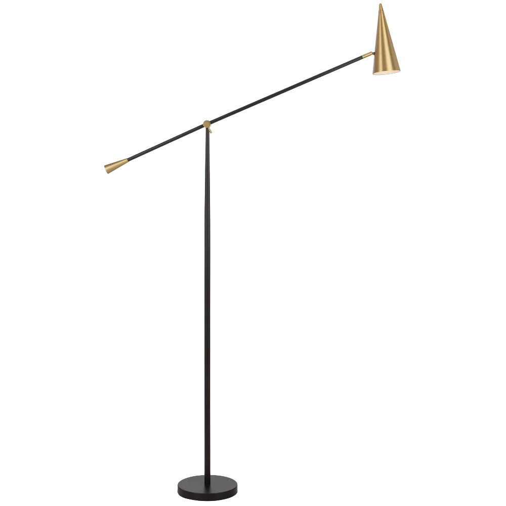 Telbix Jibara Floor Lamp Black - Image 5