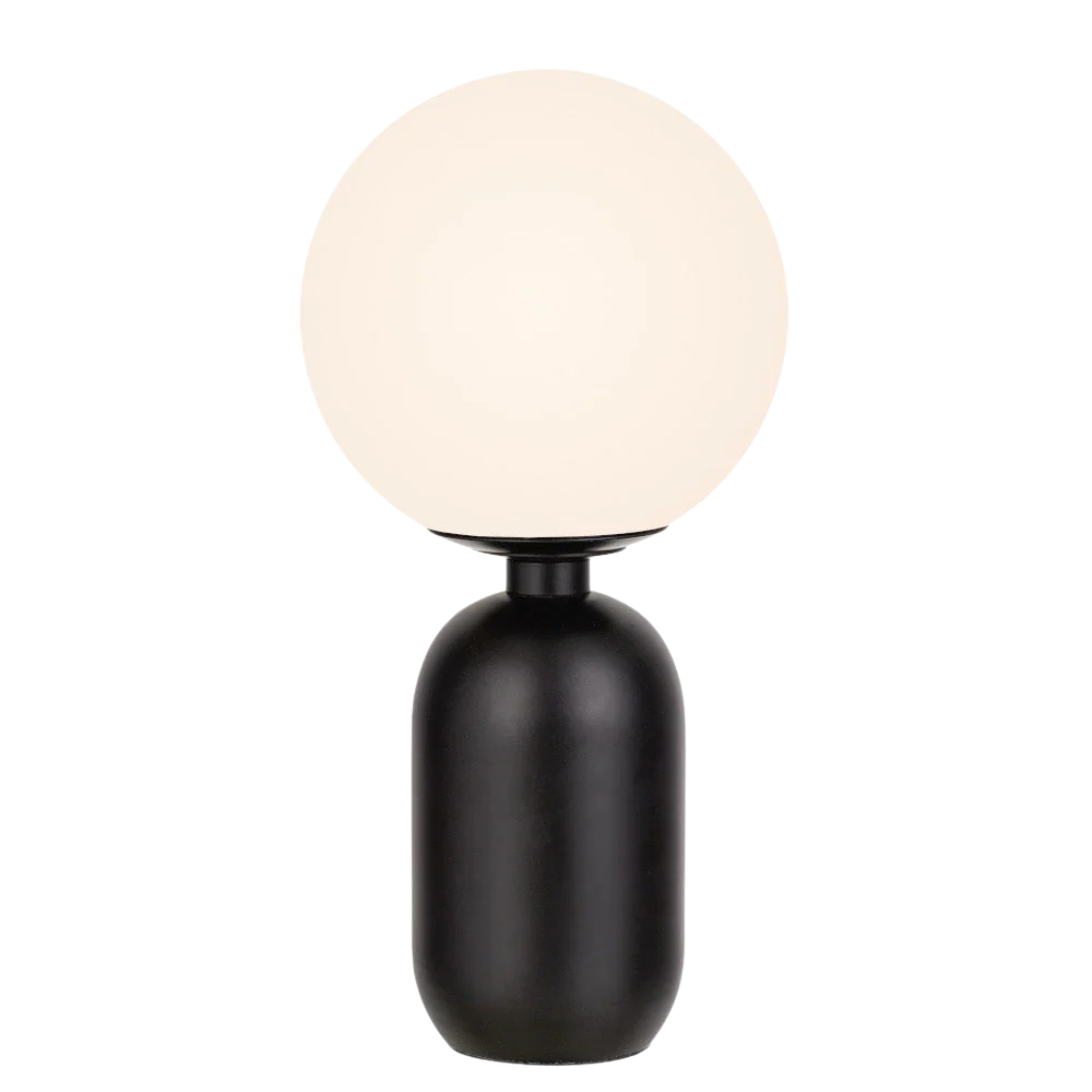 Telbix Kade Table Lamp Black Opal Matt - Image 3