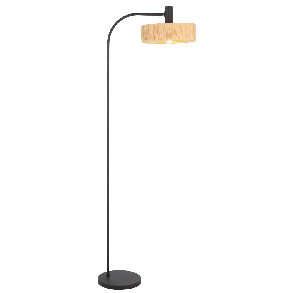 Telbix Katrin Floor Lamp Black