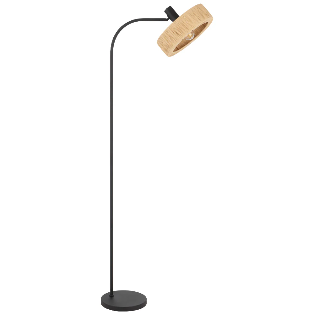 Telbix Katrin Floor Lamp Black - Image 4