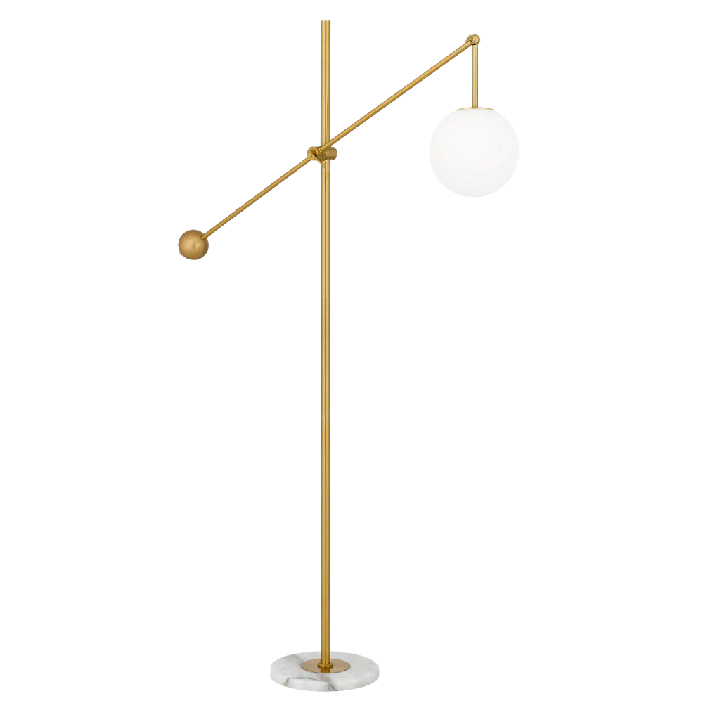 Telbix Kemi Floor Lamp Gold - Image 3