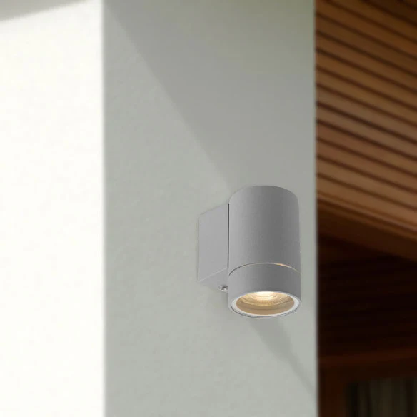 Telbix Kman Ex1 Wall Light Silver - Image 2