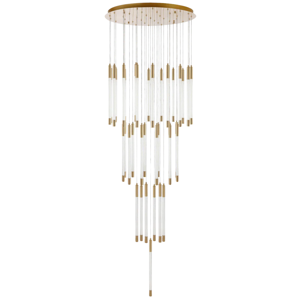 Telbix Kurtz 37 Light Pendant Gold - Image 3