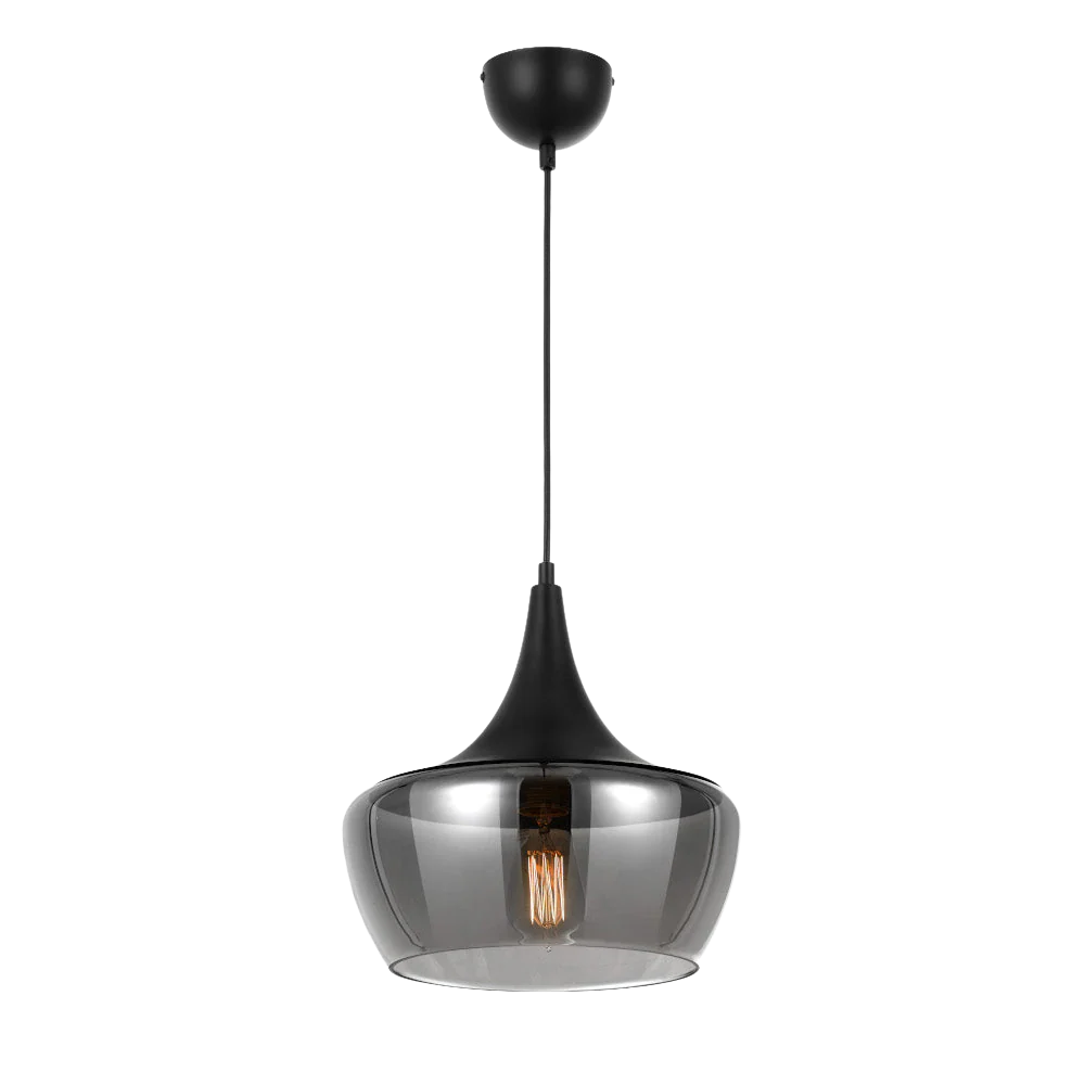 Telbix Landy 30 Pendant Black Smoke - Image 5
