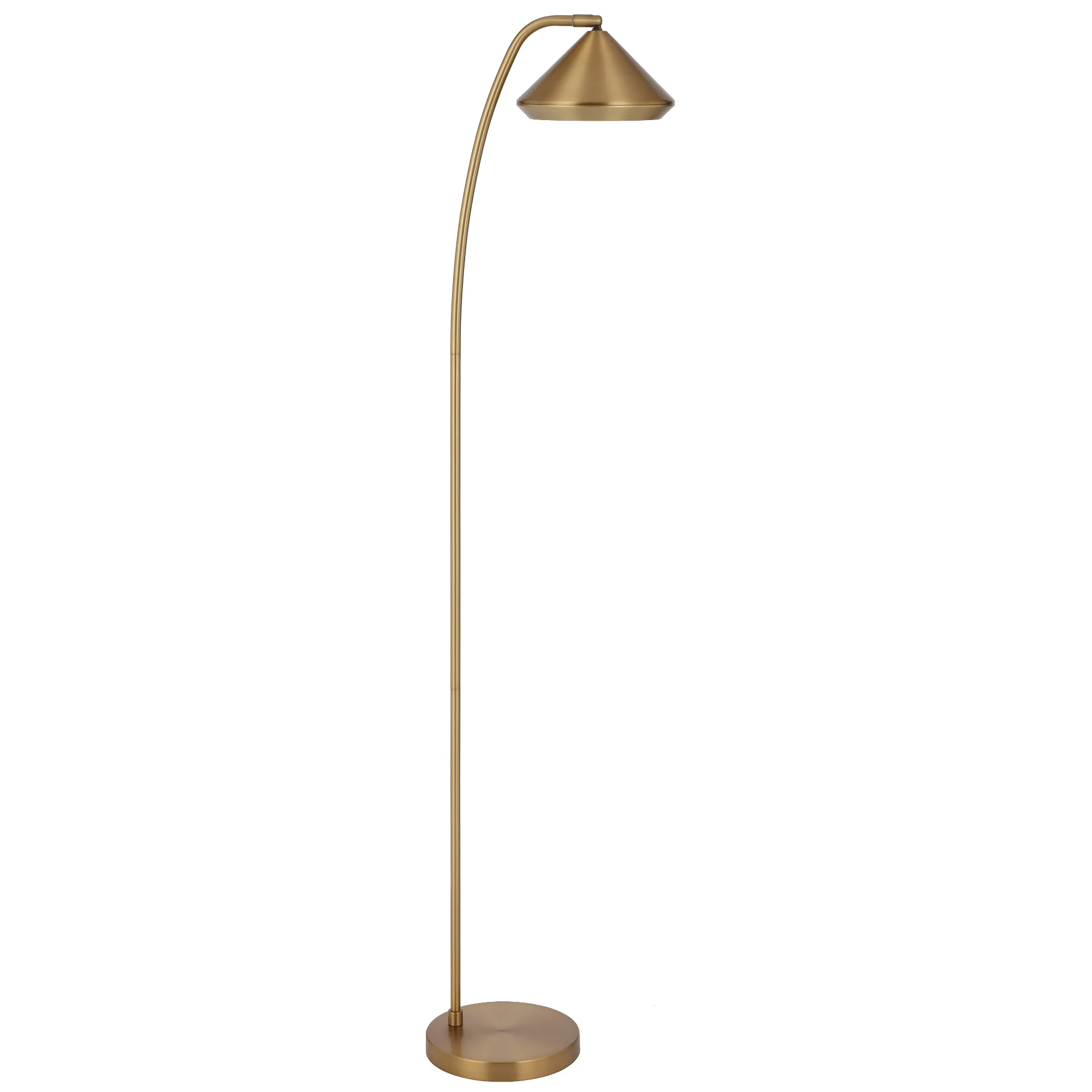 Telbix Larson Floor Lamp Brass - Image 5