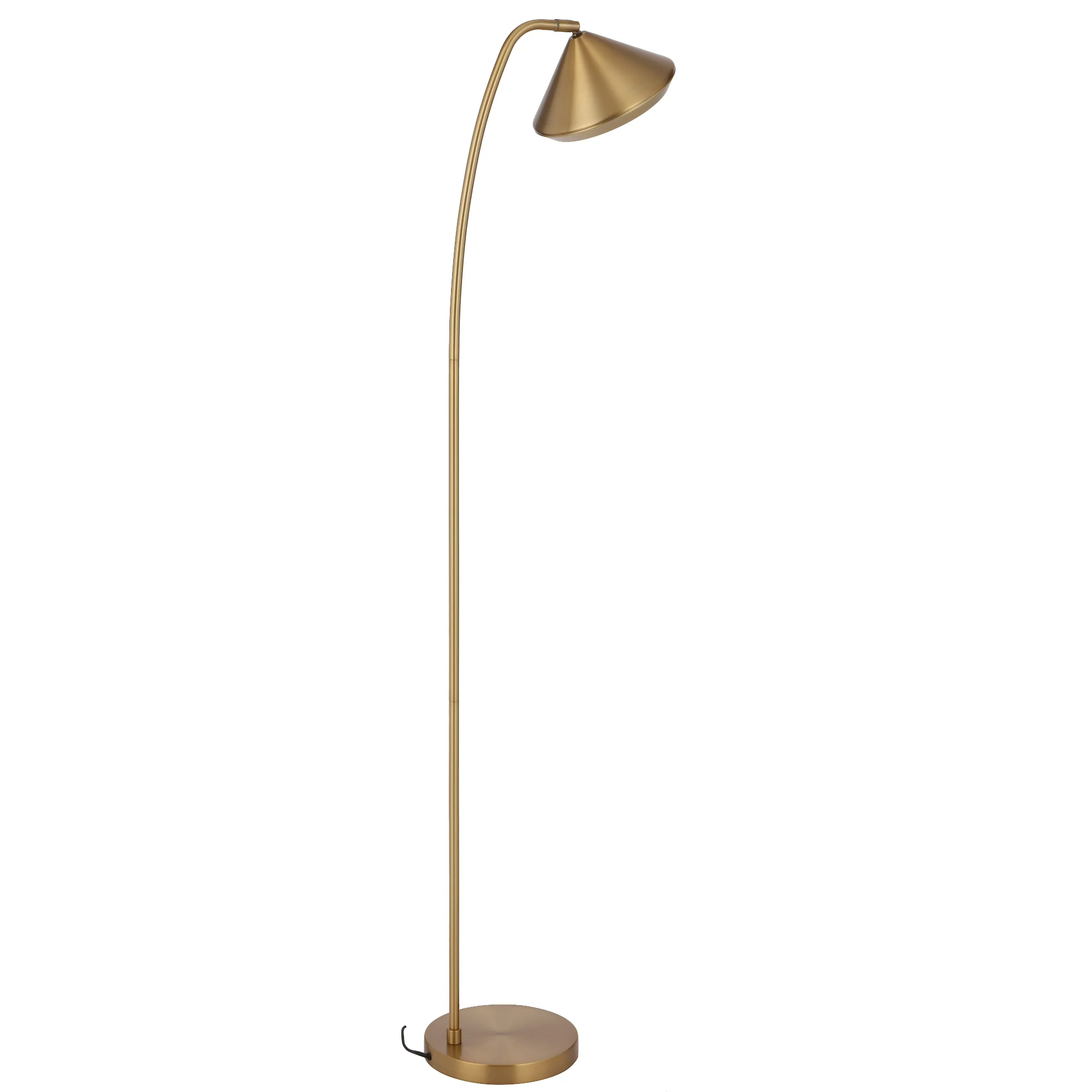 Telbix Larson Floor Lamp Brass - Image 6