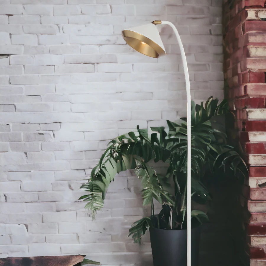 Telbix Larson Floor Lamp White - Image 4