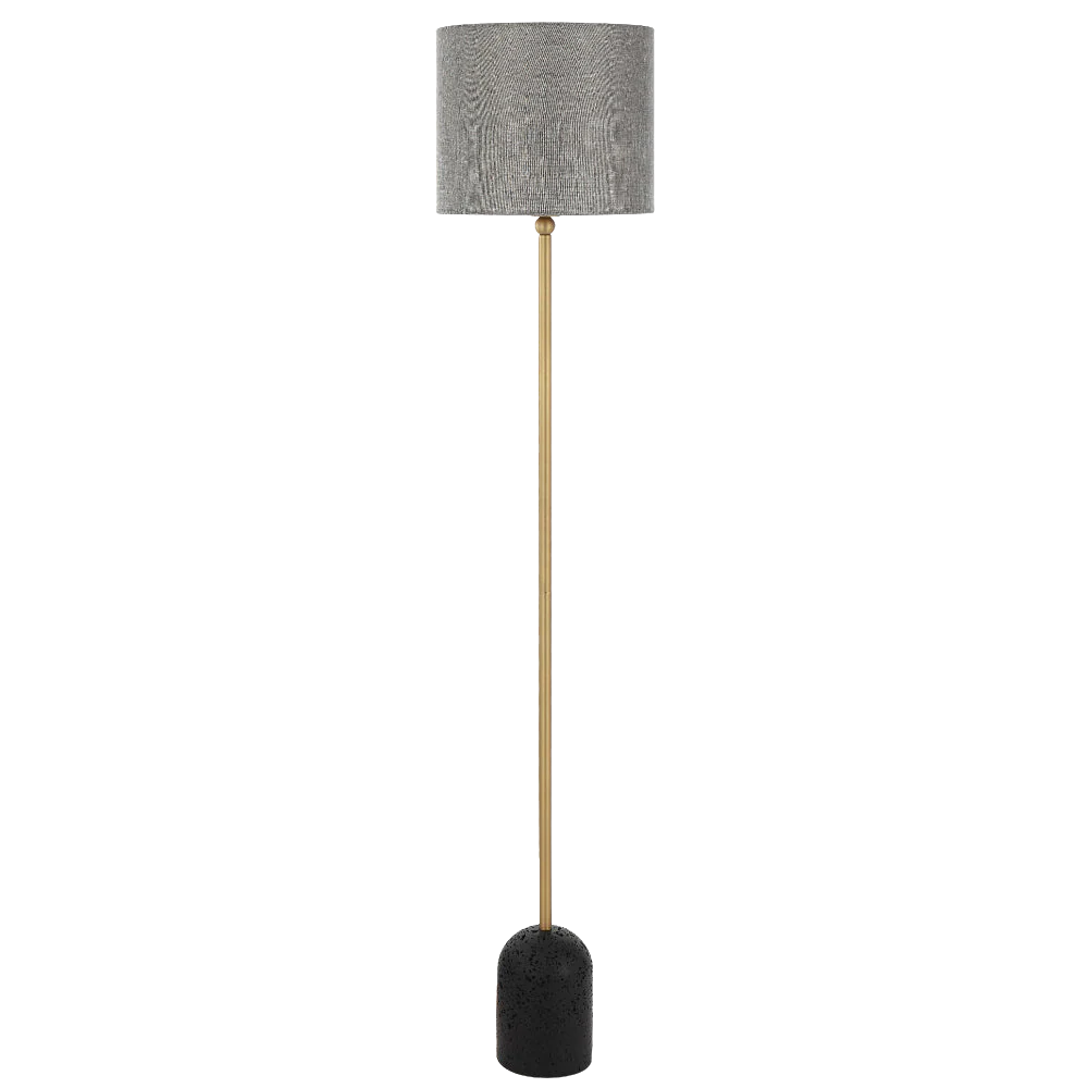 Telbix Livia Floor Lamp Black