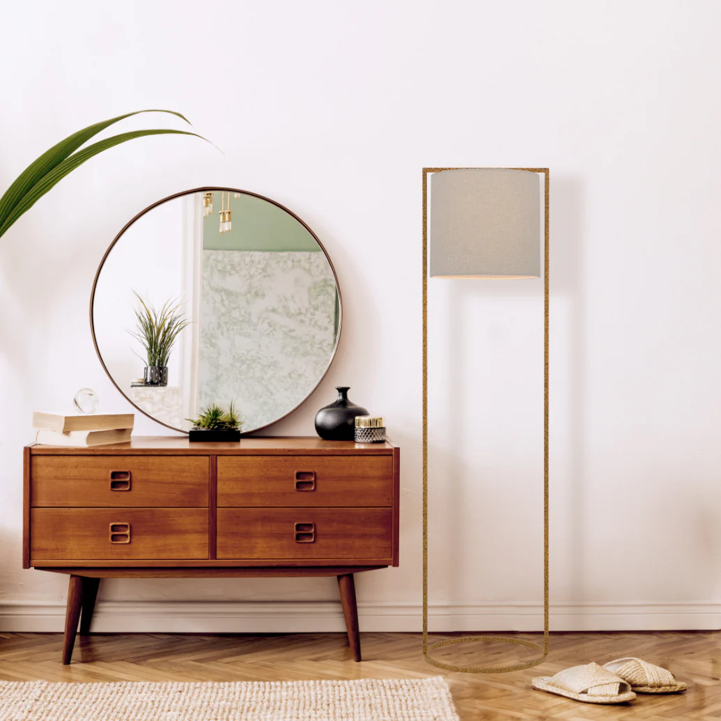 Telbix Loftus Floor Lamp Rust - Image 2