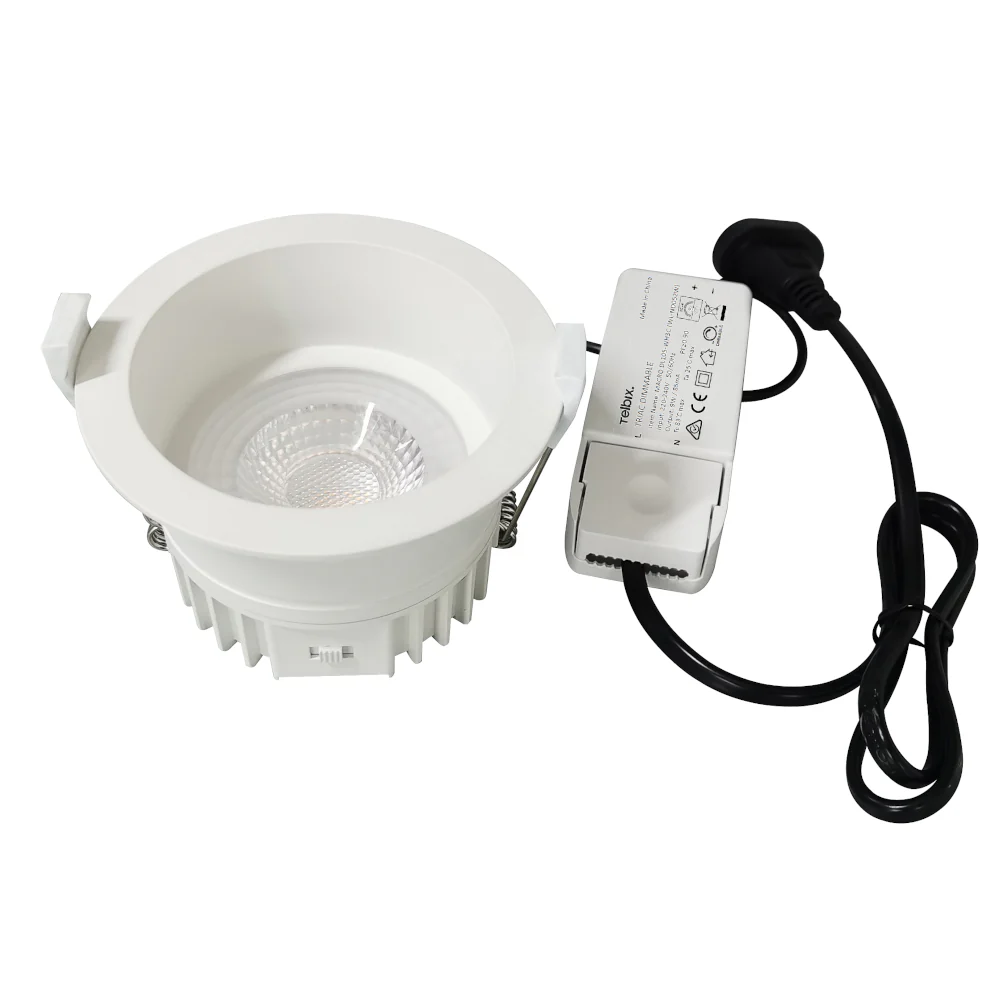 Telbix Macro 9W Led Downlight 3CCT White - Image 5