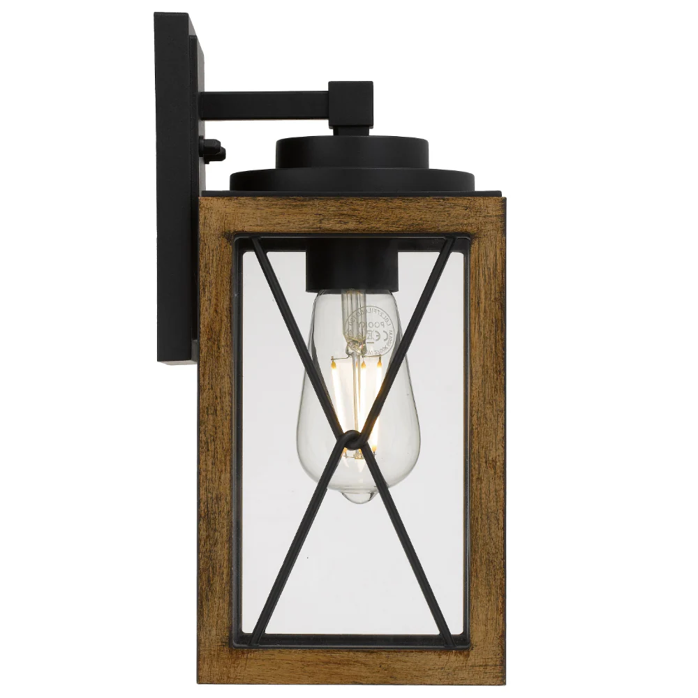 Telbix Mallory 30 Exterior Wall Light Black - Image 2