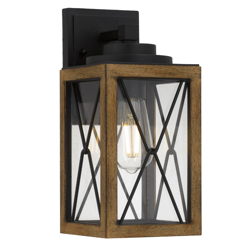 Telbix Mallory 30 Exterior Wall Light Black - Image 3