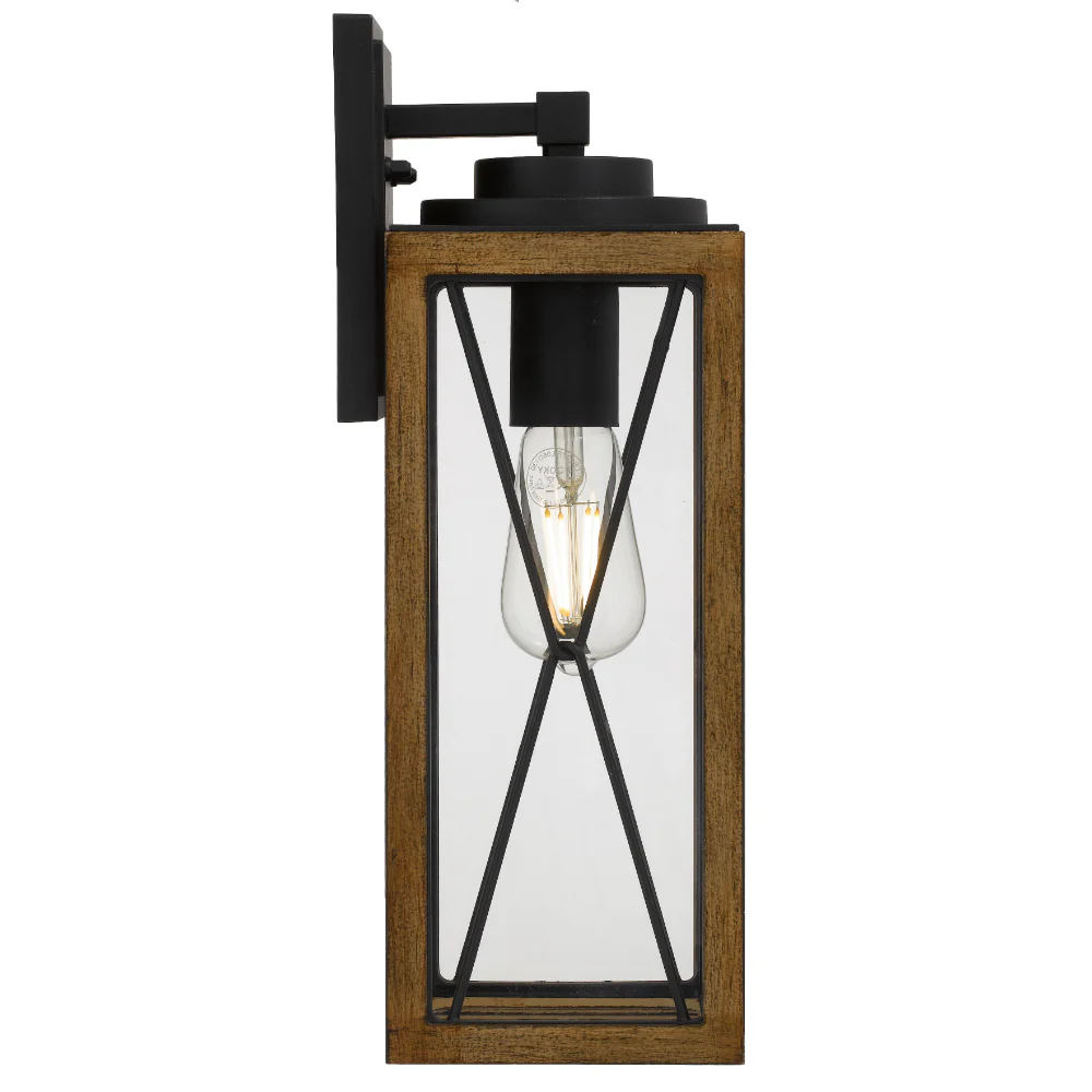 Telbix Mallory 40 Exterior Wall Light Black - Image 2