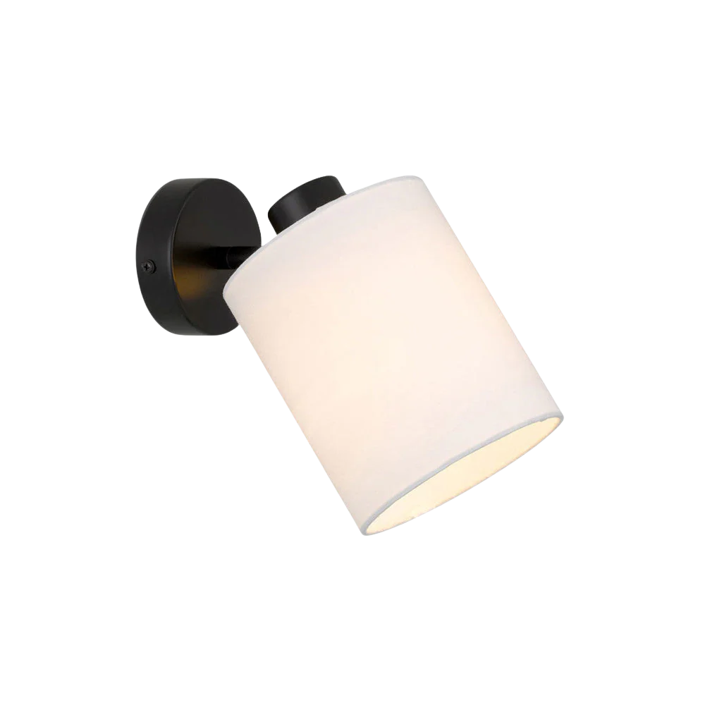 Telbix Malone Wall Lamp Black White - Image 5
