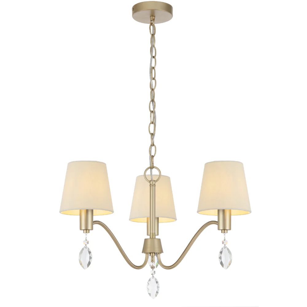 Telbix Malvern 3 Light Pendant Antique Silver - Image 5