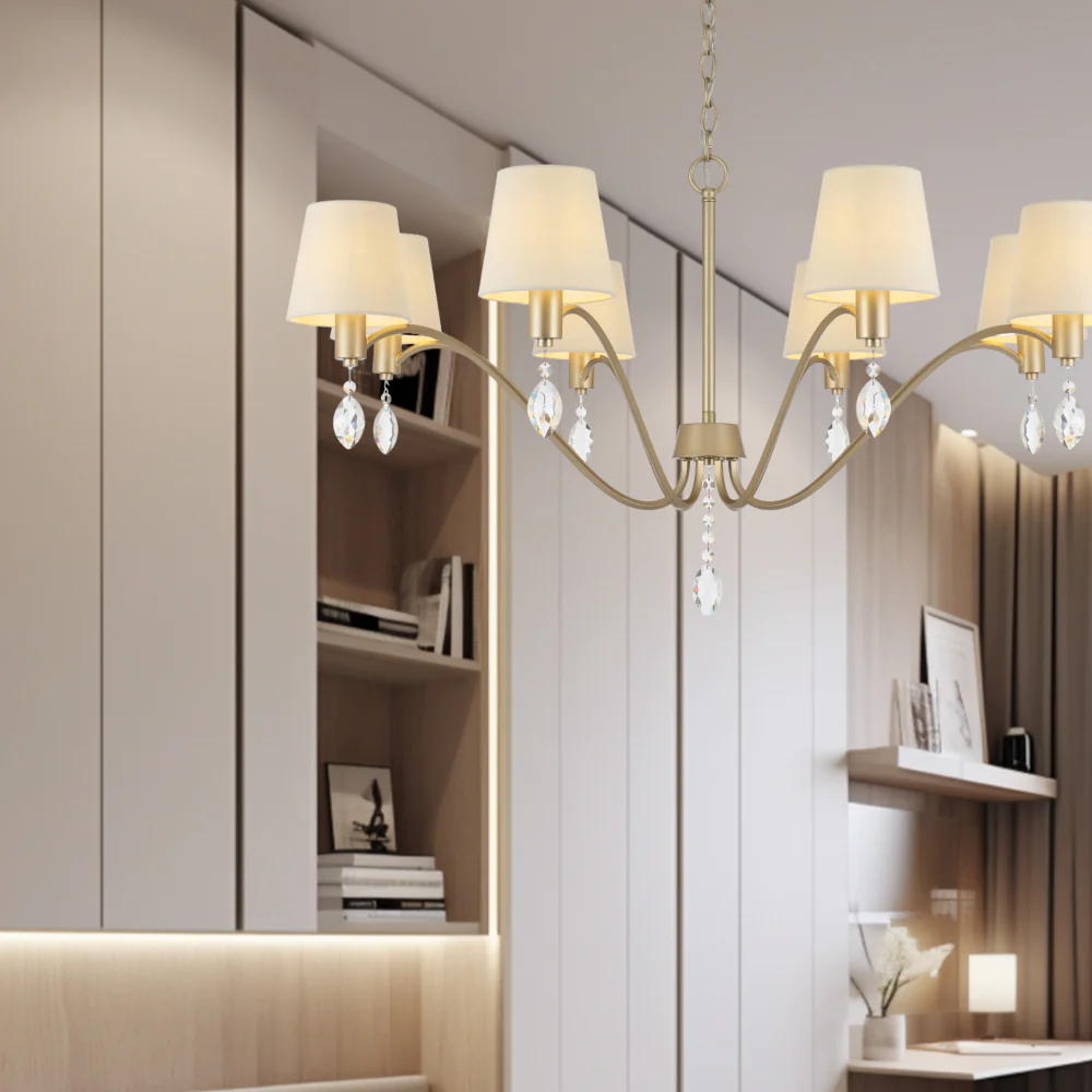 Telbix Malvern 8 Light Pendant Antique Silver - Image 2