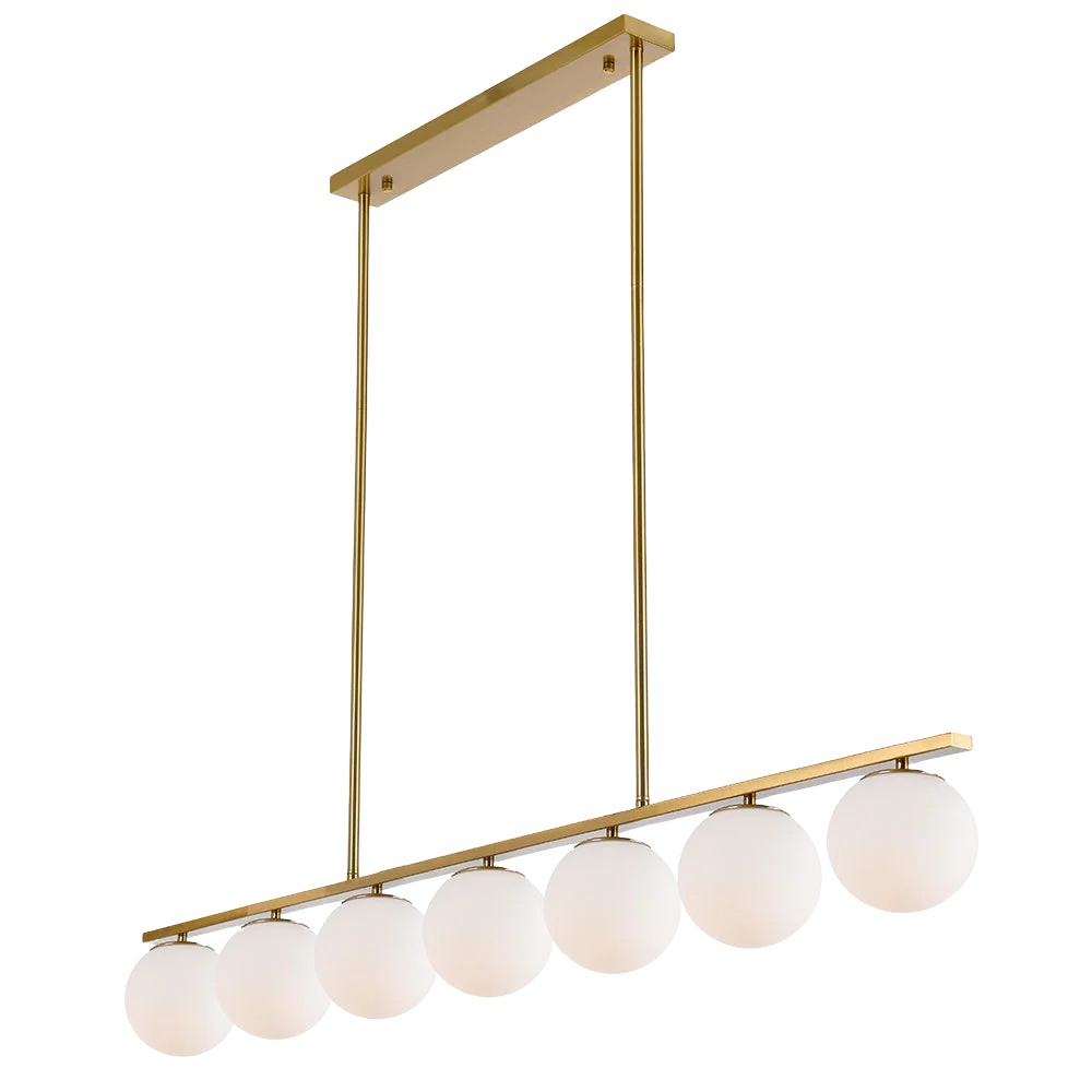 Telbix Marsten 7 Lights Pendant Antique Gold - Image 3