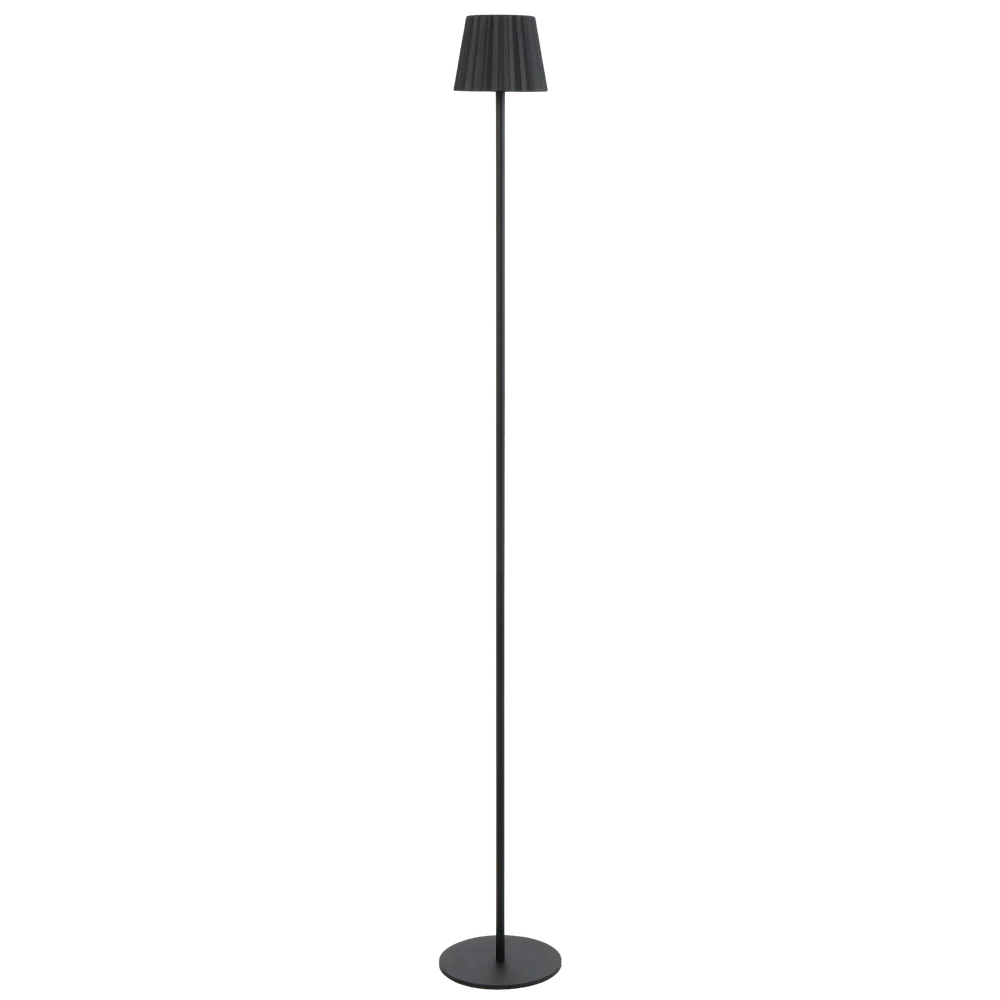 Telbix Mindy Rechargeable Floor Lamp Black - Image 3