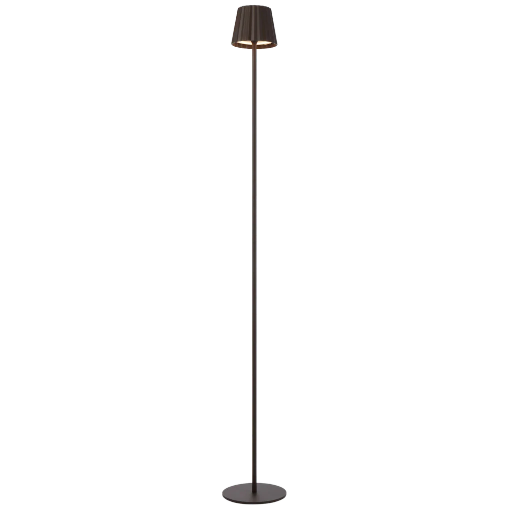Telbix Mindy Rechargeable Floor Lamp Brown - Image 7