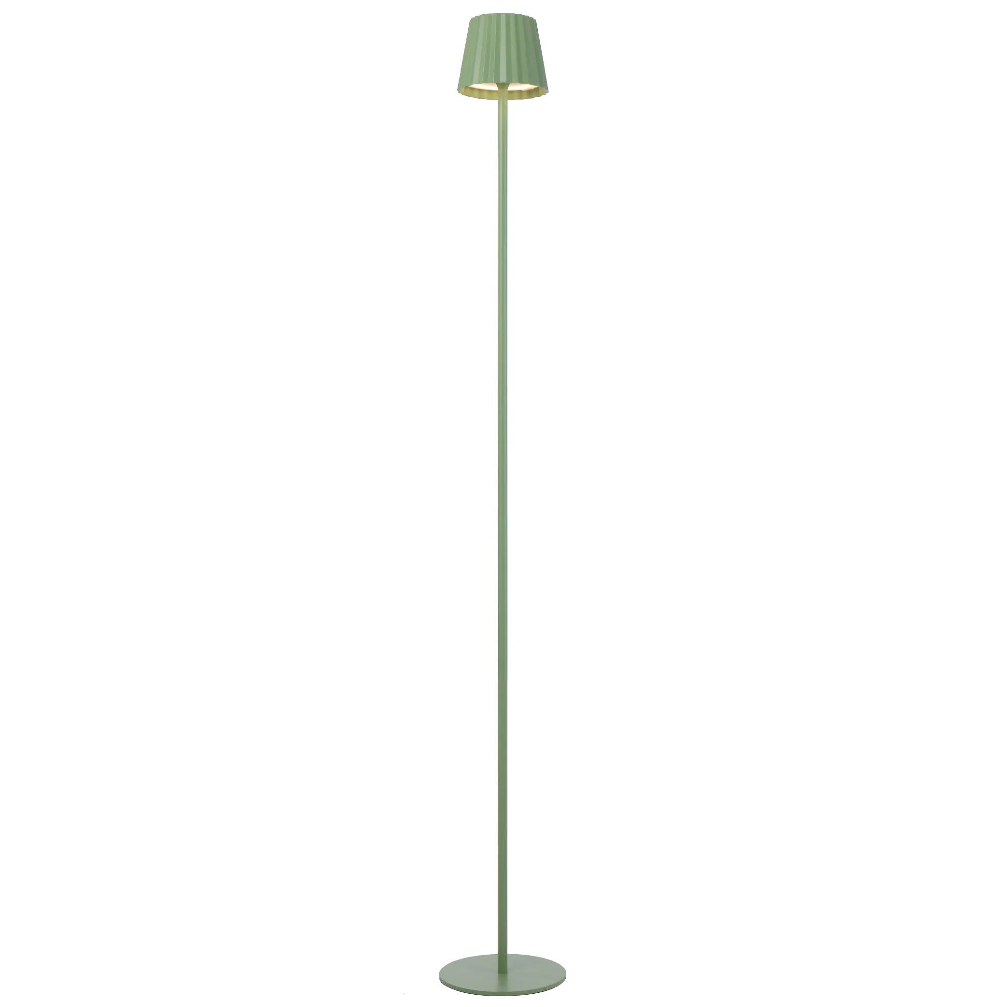 Telbix Mindy Rechargeable Floor Lamp Green - Image 4