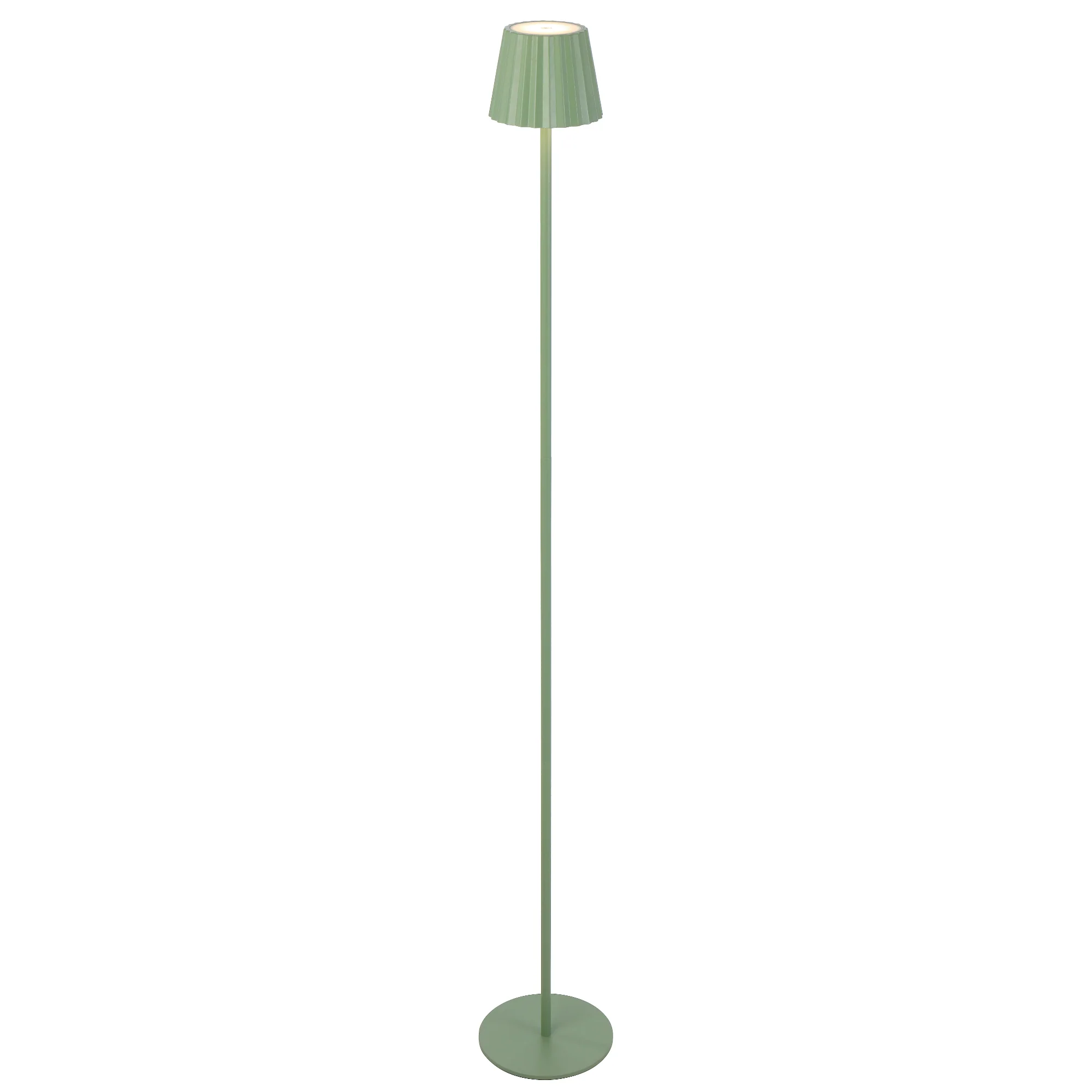 Telbix Mindy Rechargeable Floor Lamp Green - Image 5