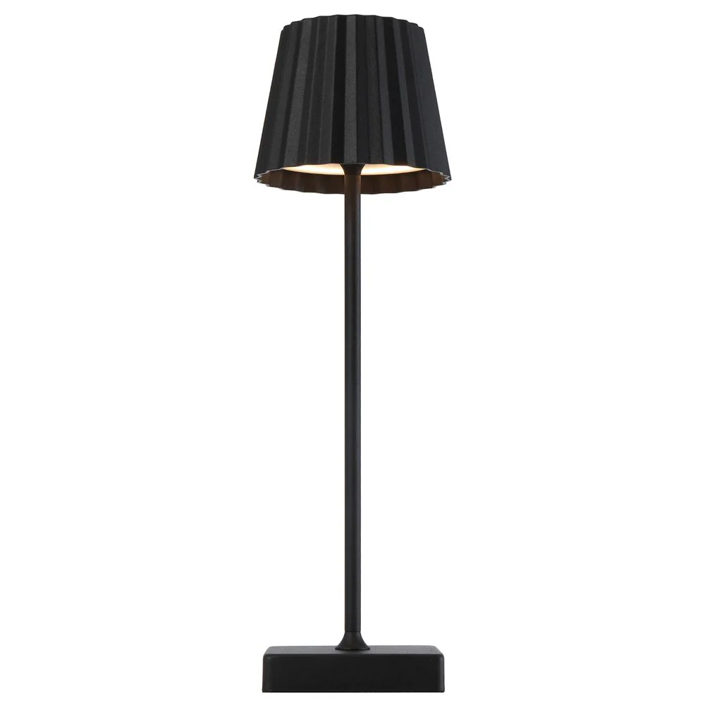 Telbix Mindy Rechargeable Table Lamp Black - Image 4