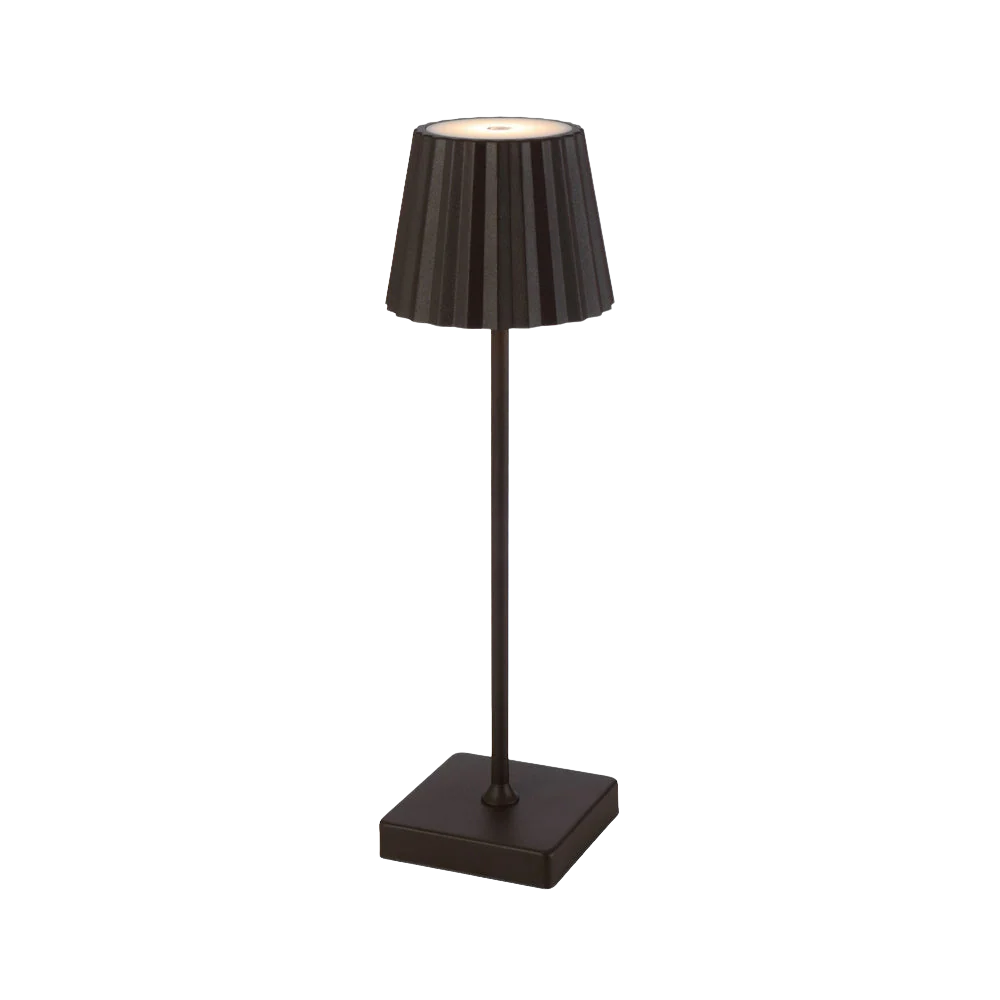 Telbix Mindy Rechargeable Table Lamp Brown