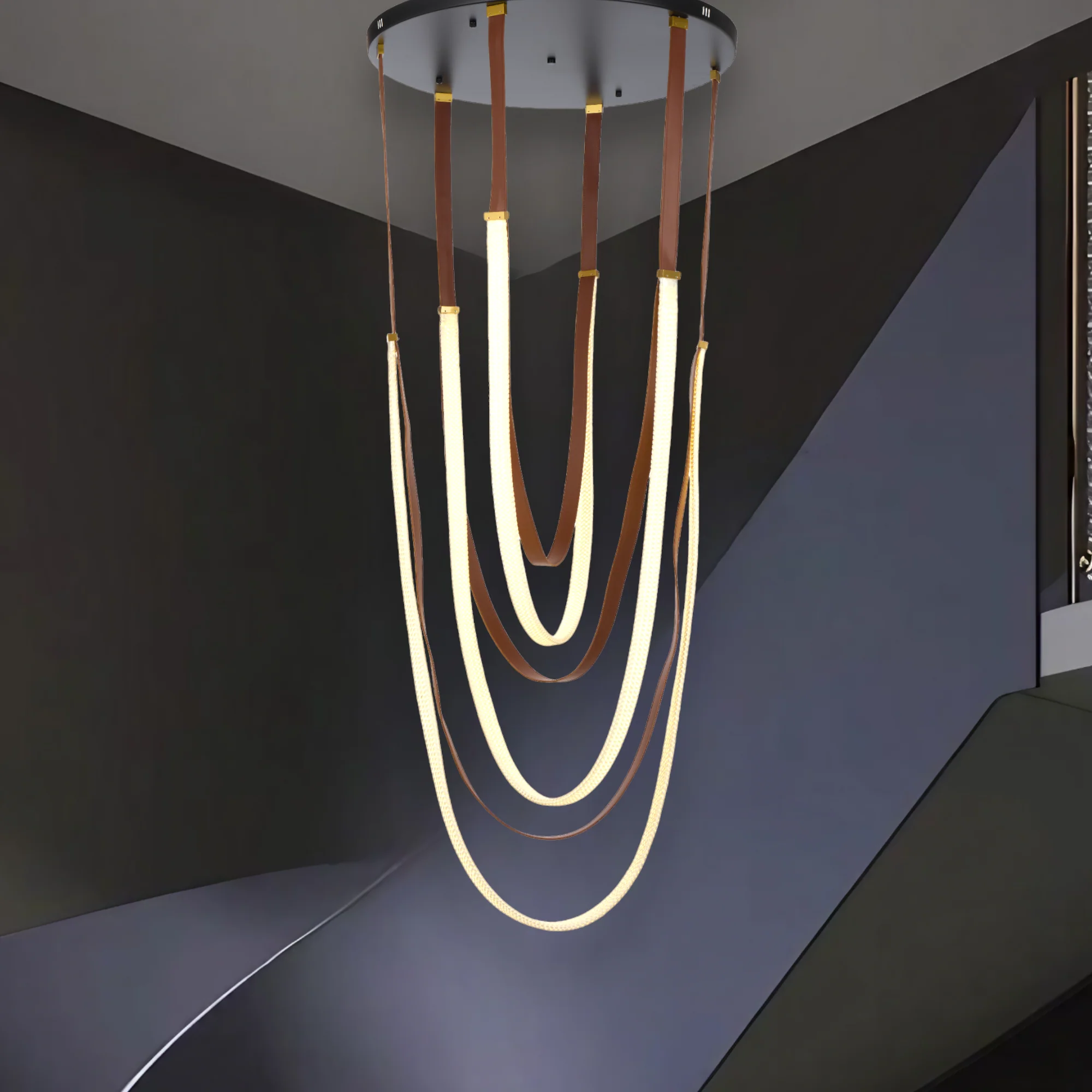 Telbix Mio Pendant Black - Image 2