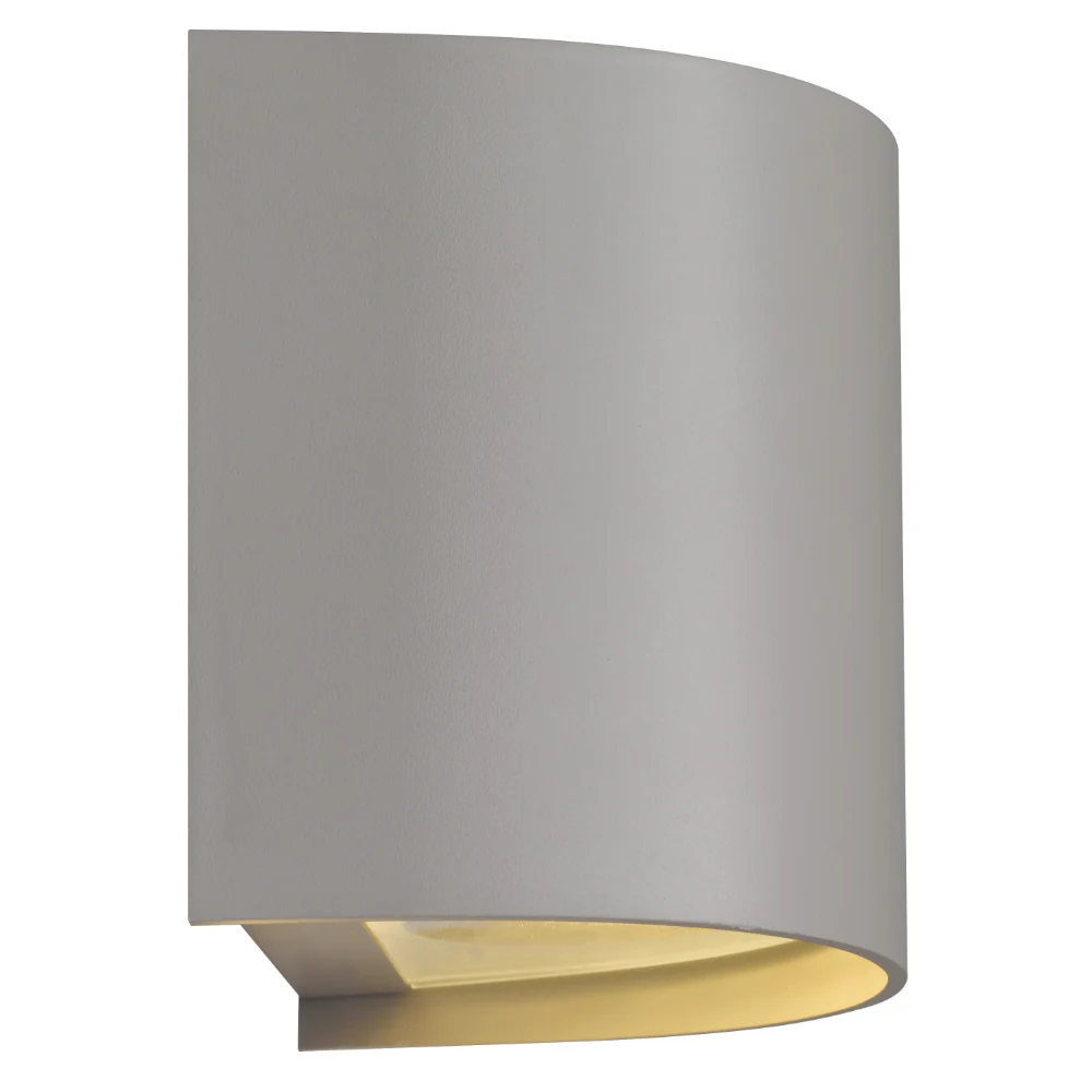 Telbix Miro 1 Exterior Wall Light Grey - Image 5