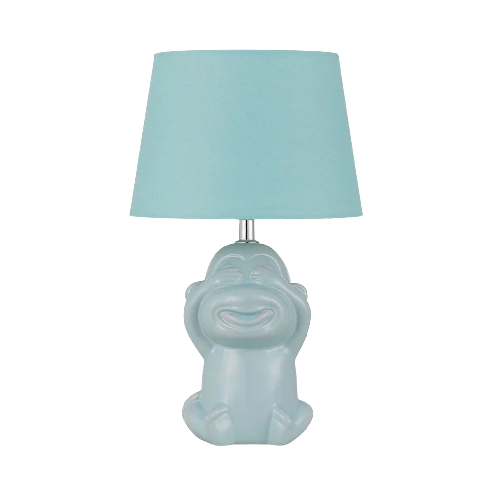 Telbix Misaru Ceramic Table Lamp Blue - Image 3