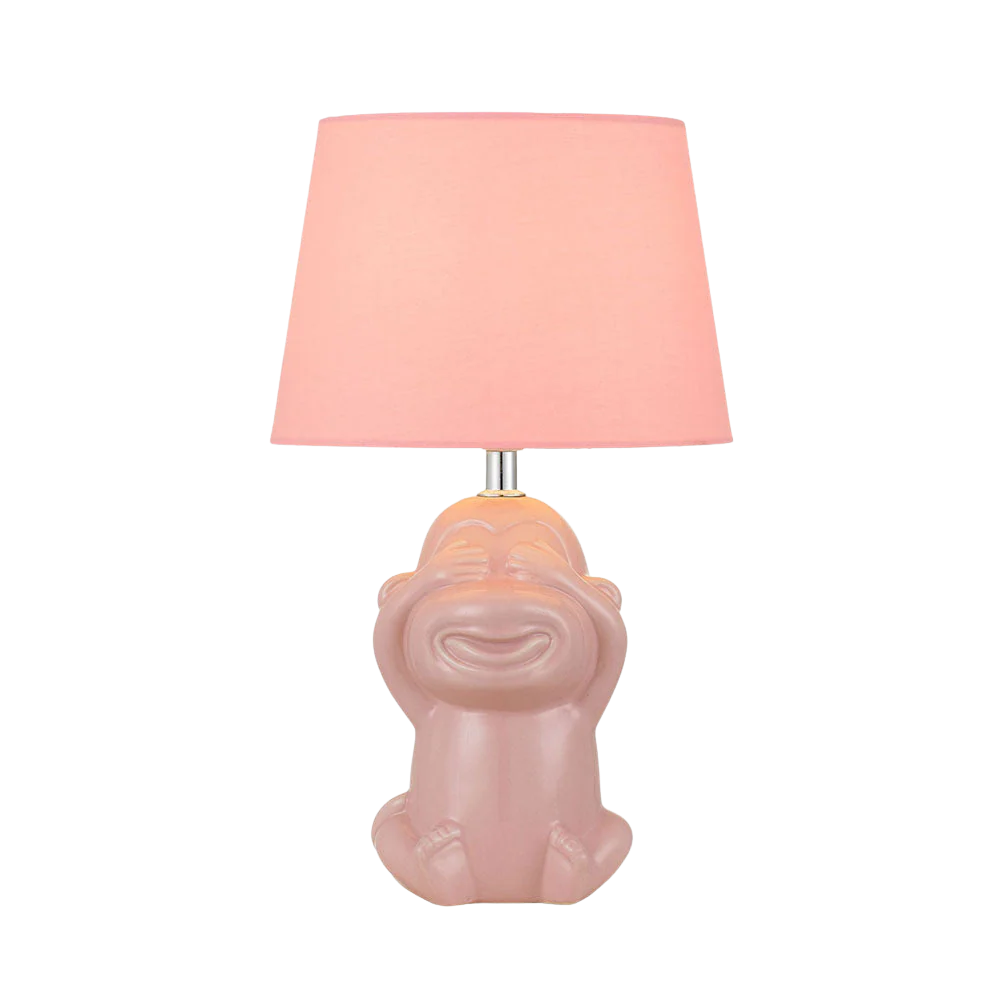 Telbix Misaru Ceramic Table Lamp Pink - Image 3
