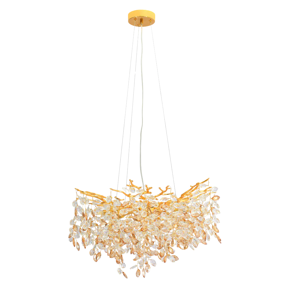 Telbix Molena 8 Light Pendant Gold - Image 5