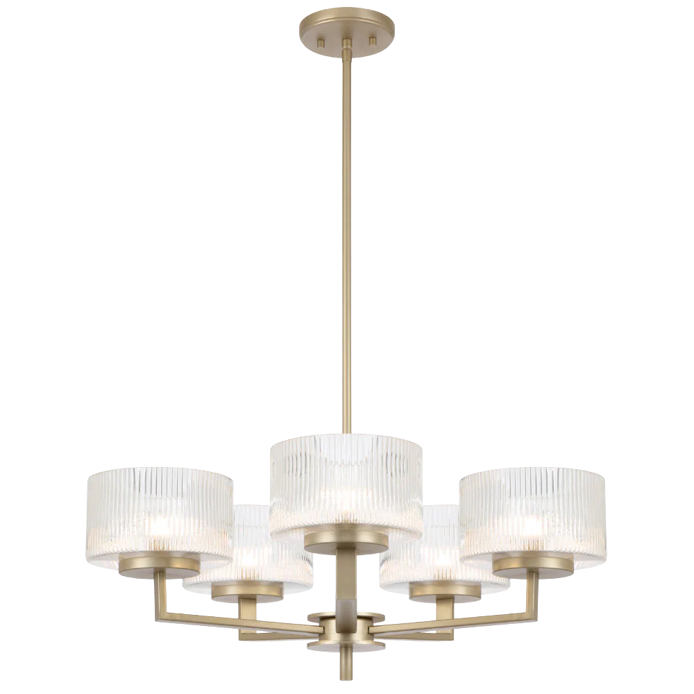 Telbix Moreno 5 Light Pendant Antique Silver - Image 7