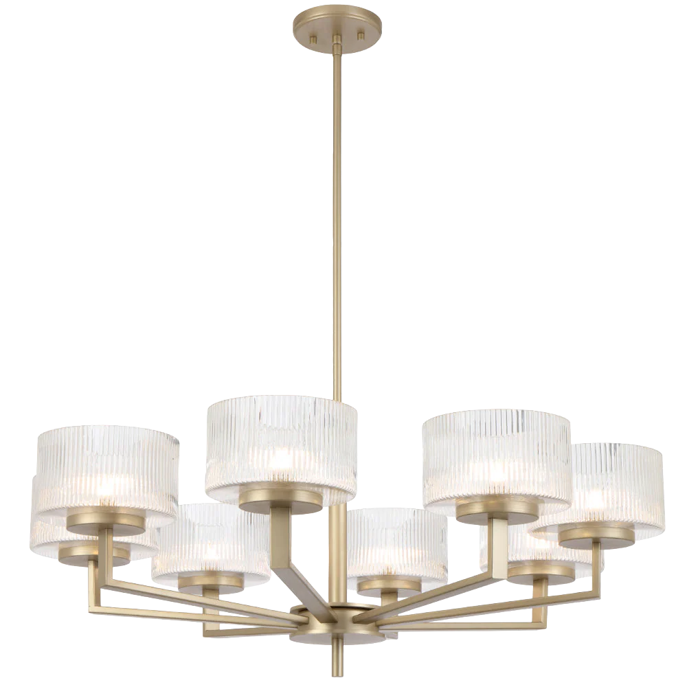 Telbix Moreno 8 Light Pendant Antique Silver - Image 7