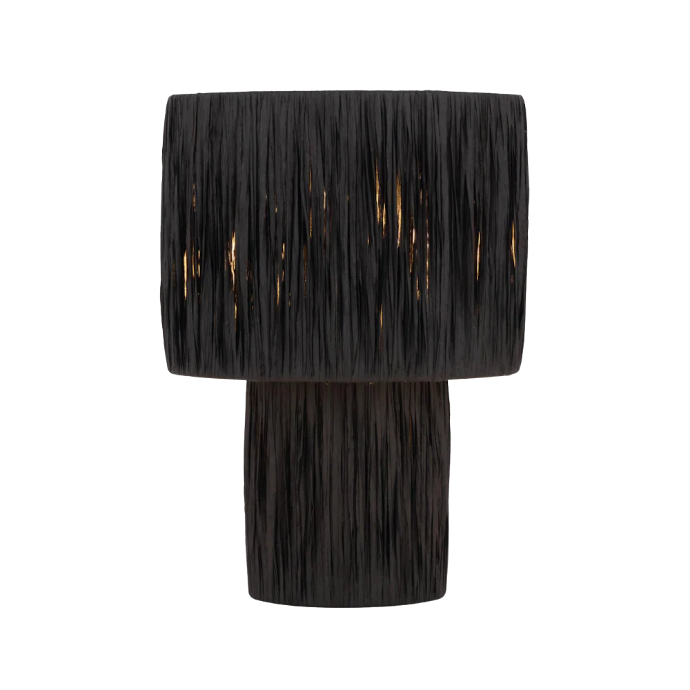 Telbix Nativa Small Table Lamp Black - Image 3