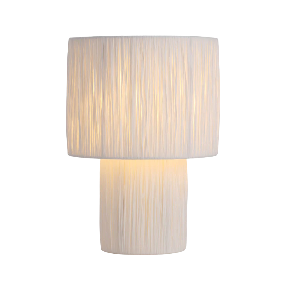 Telbix Nativa Small Table Lamp White - Image 3