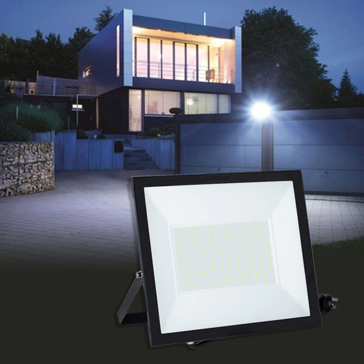 Telbix Neo 150W Led Flood Lead And Plug Black - Image 4