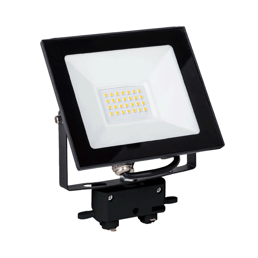 Telbix Neo 20W Led Flood Track Adaptor Black - Image 4