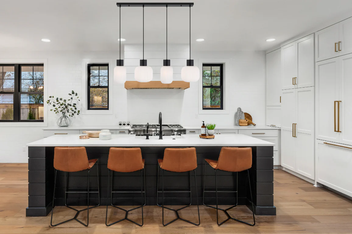 Telbix Nori 4 Lights Pendant Black Opal Matt - Image 2
