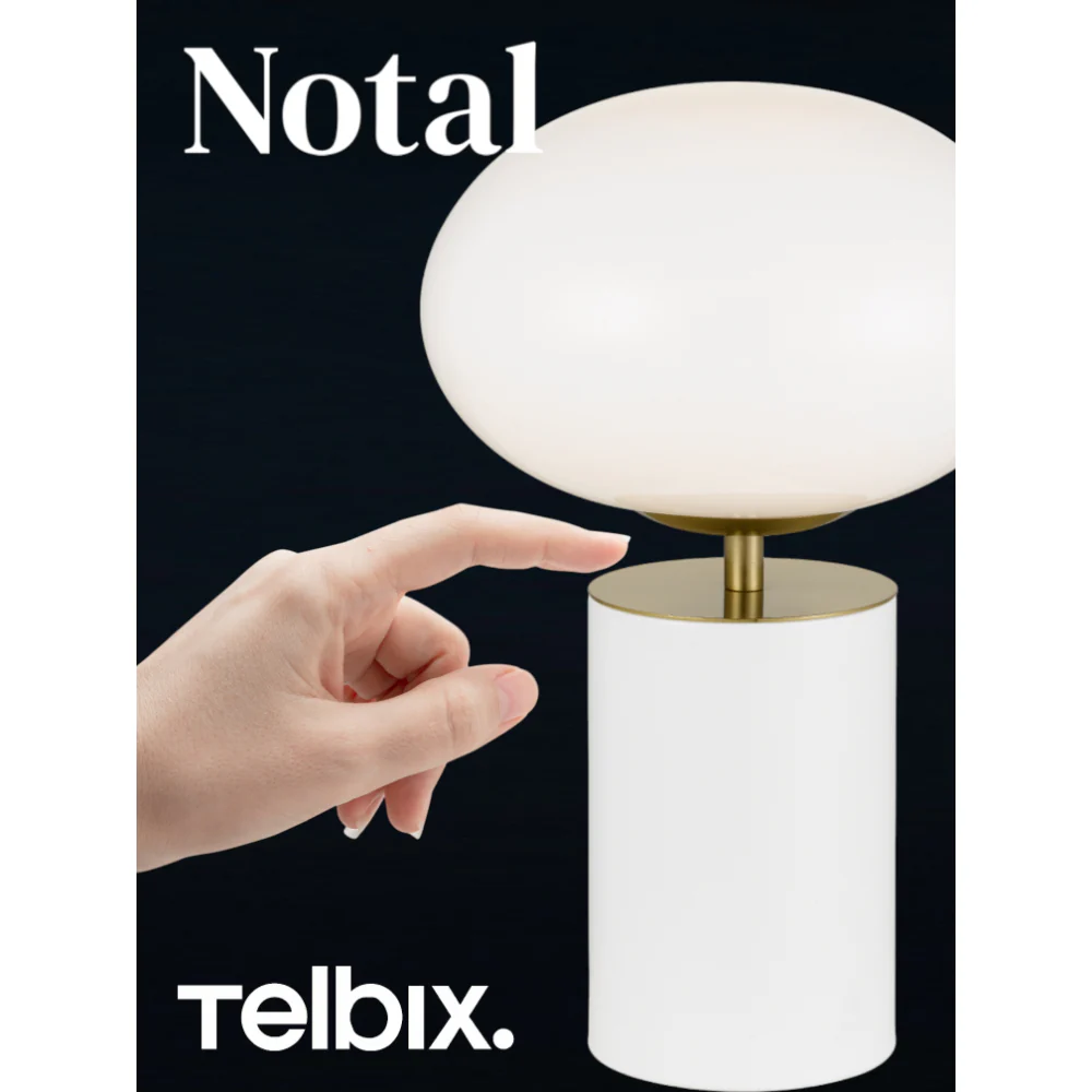 Telbix Notal Touch Table Lamp White - Image 4
