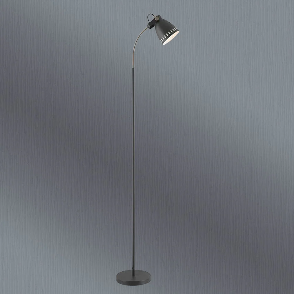 Telbix Nova Floor Lamp Dark Grey - Image 2