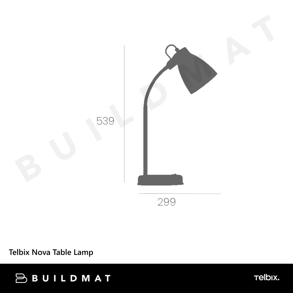 Telbix Nova Table Lamp Blue - Image 4