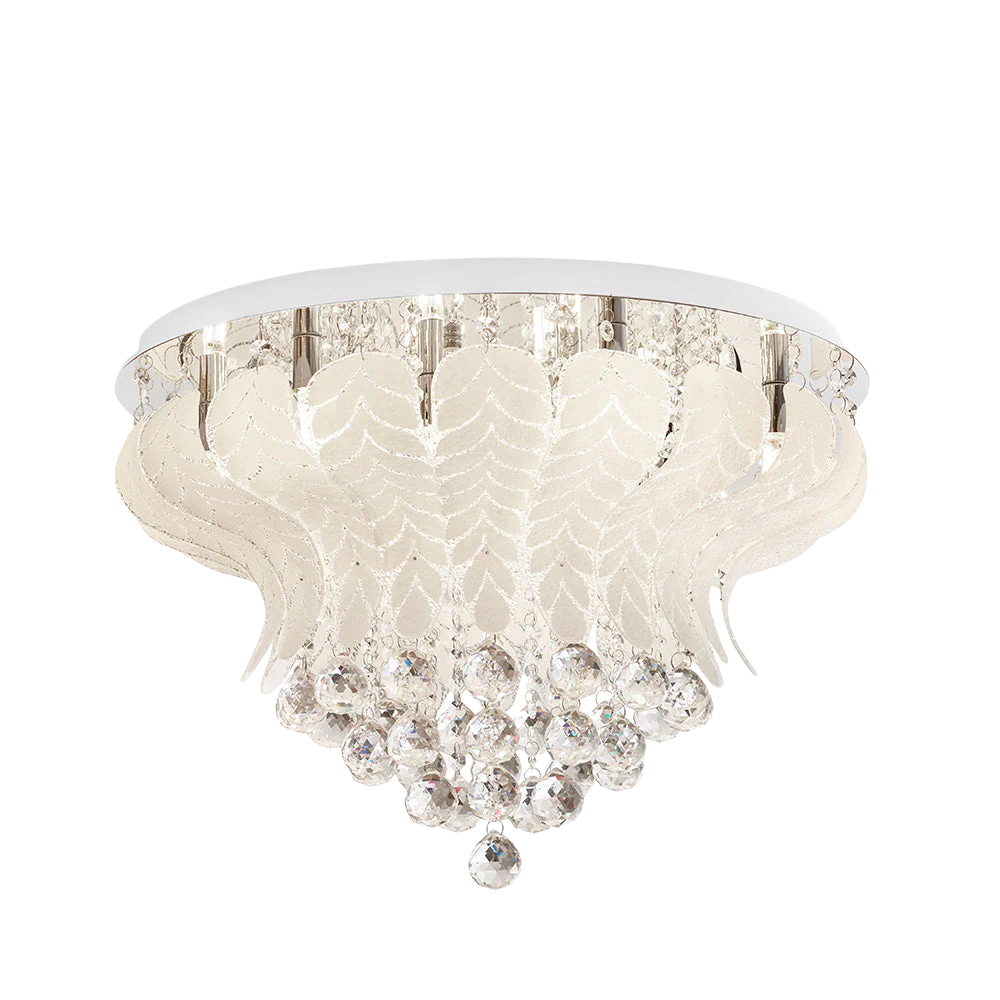 Telbix Odessa 60 CTC White Nickel Crystal