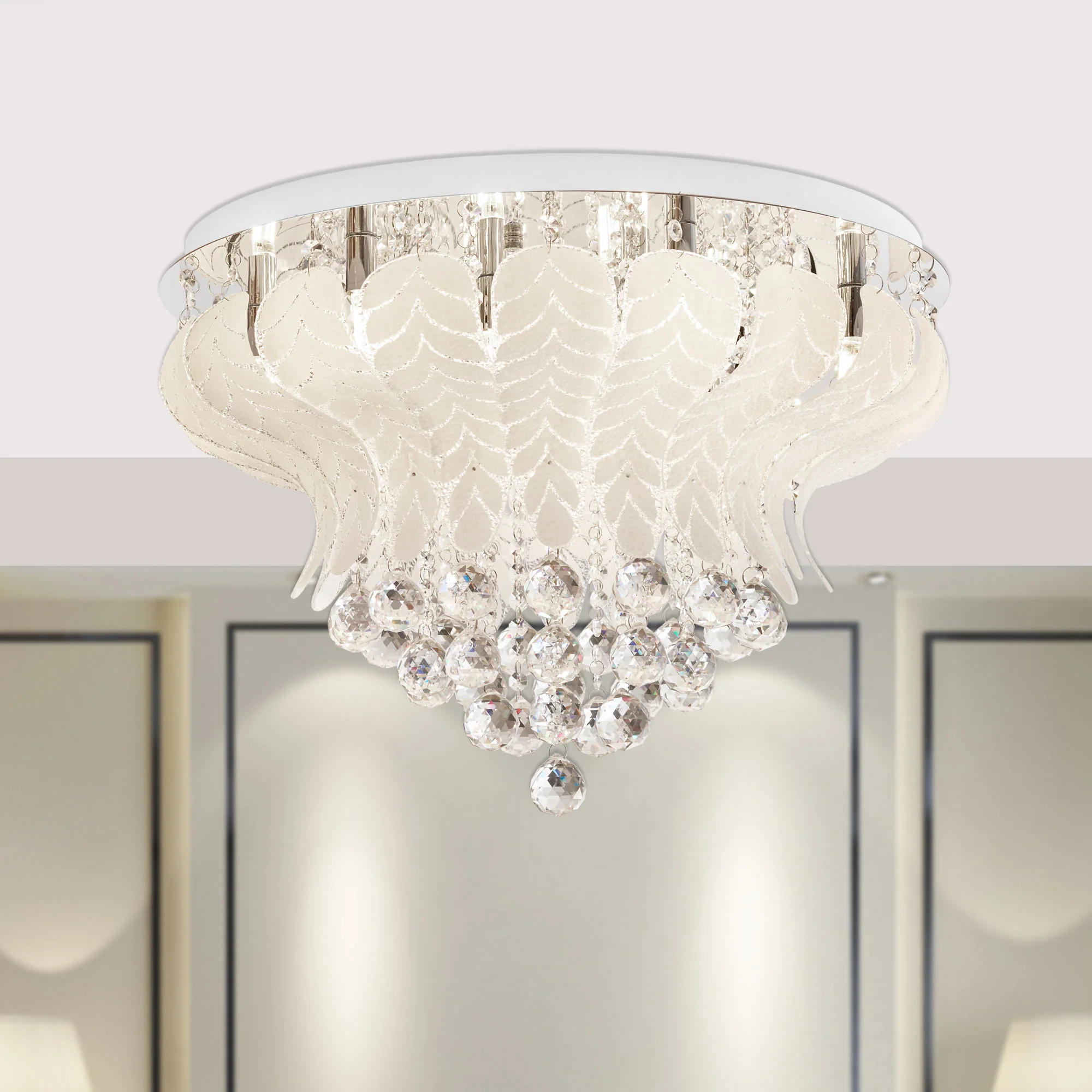 Telbix Odessa 60 CTC White Nickel Crystal - Image 2