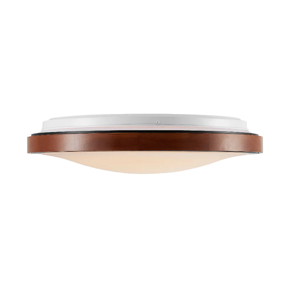 Telbix Orlin 24W Led Oyster Walnut - Image 4