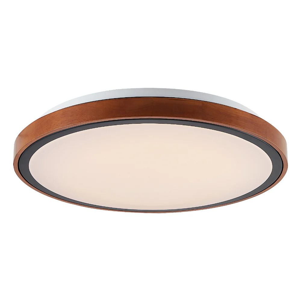 Telbix Orlin 36W Led Oyster Walnut - Image 5